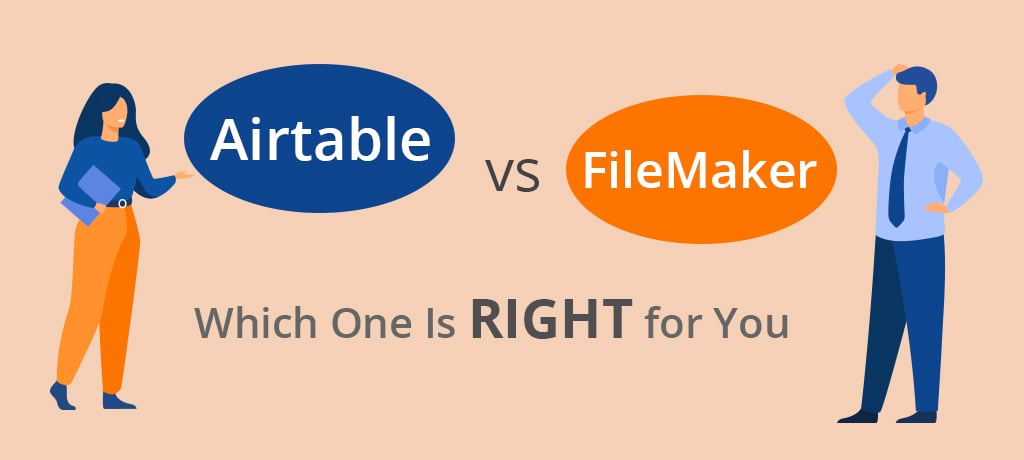 FileMaker VS Airtable Which One Is-banner Airtable verus FileMaker which one is right for you?